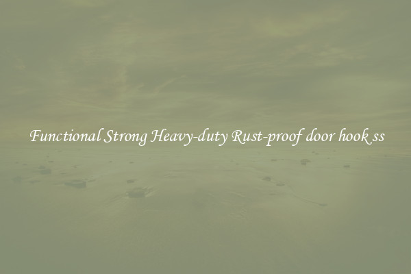 Functional Strong Heavy-duty Rust-proof door hook ss