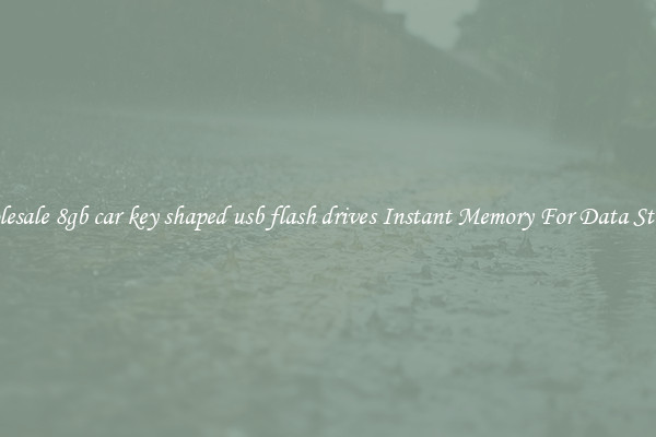 Wholesale 8gb car key shaped usb flash drives Instant Memory For Data Storage