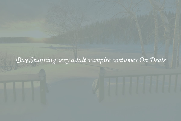 Buy Stunning sexy adult vampire costumes On Deals